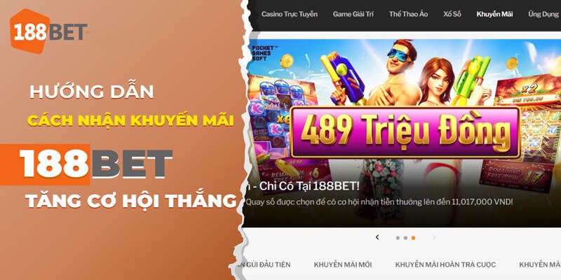 Giới thiệu khuyến mãi 188BET và các chương trình đặc sắc 3 Thỏa sức trải nghiệm với vô vàn khuyến mãi 188BET