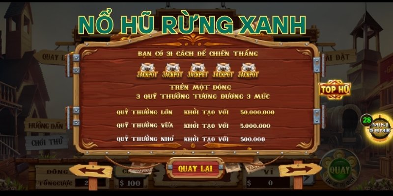 Game nổ hũ rừng xanh 188BET: Thế giới game tự nhiên 3 Hướng dẫn chơi game nổ hũ rừng xanh